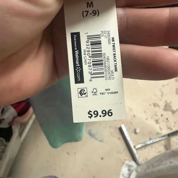 No Boundaries Mint Green Tank Top‎ - Picture 4 of 4